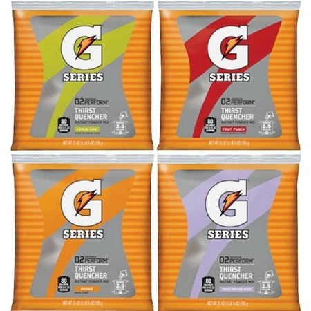 Gatorade 0 Thirst Quencher Instant Powder Sports Drink Mix, Powder, Assorted Flavor, 21 oz Pack 3944
